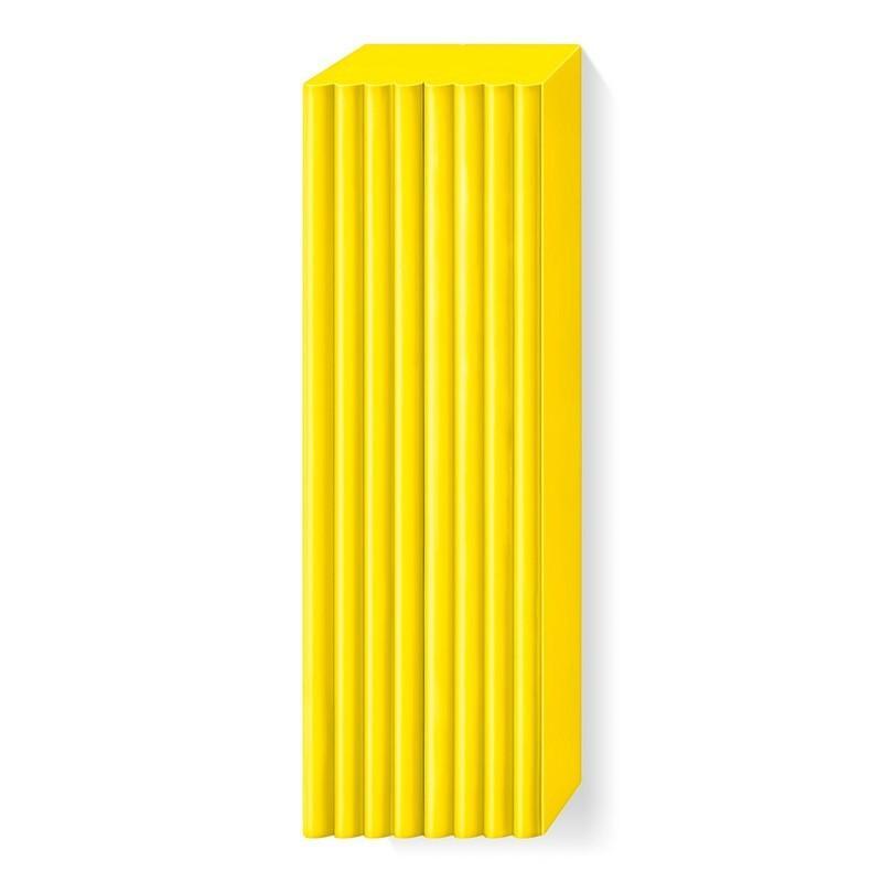 FIMO Professional Polymer Clay 454g Block – True Yellow (8041-100) – image 2