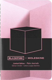 Moleskine x BLACKPINK Cahier Journals – Set of 4, Pocket, Plain