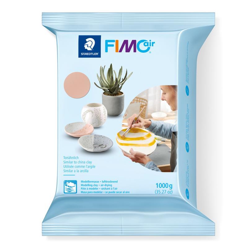 FIMOair air-dry modelling clay 1kg – pale pink