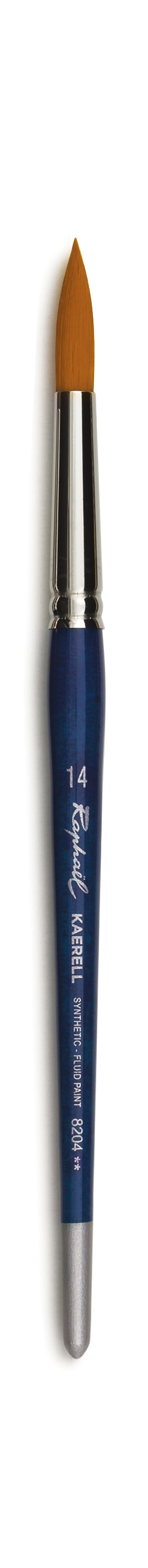 Raphaël Kaerell Blue Synthetic Round Brush, Series 8204 – Size 0