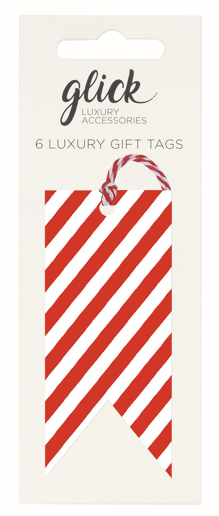 Candy Cane Gift Tags (Pack of 6) by Paper Salad