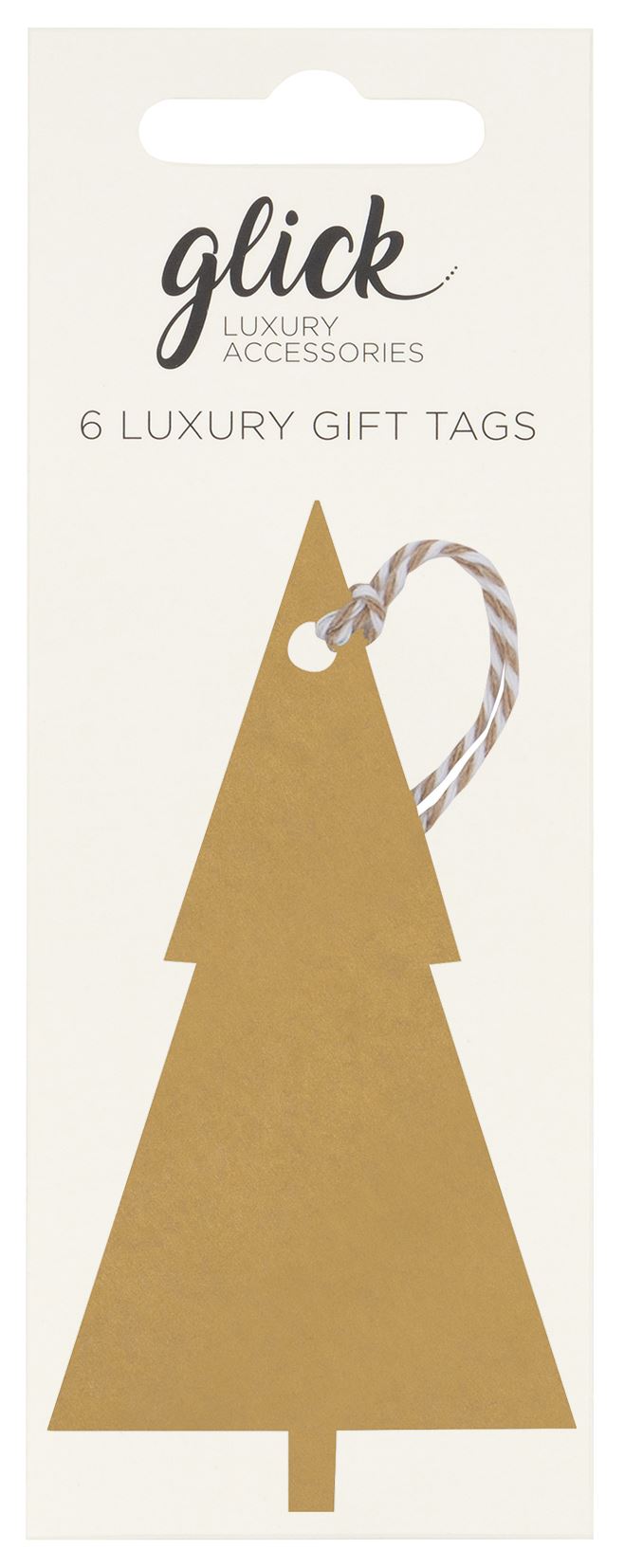 Gold Tree Kraft Gift Tags (Pack of 6)