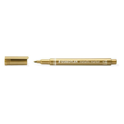 Staedtler metallic pens gold and silver