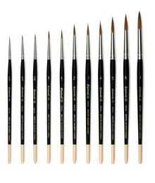 Raphaël Kolinsky Sable Round Brush, Series 8408 – Size 10
