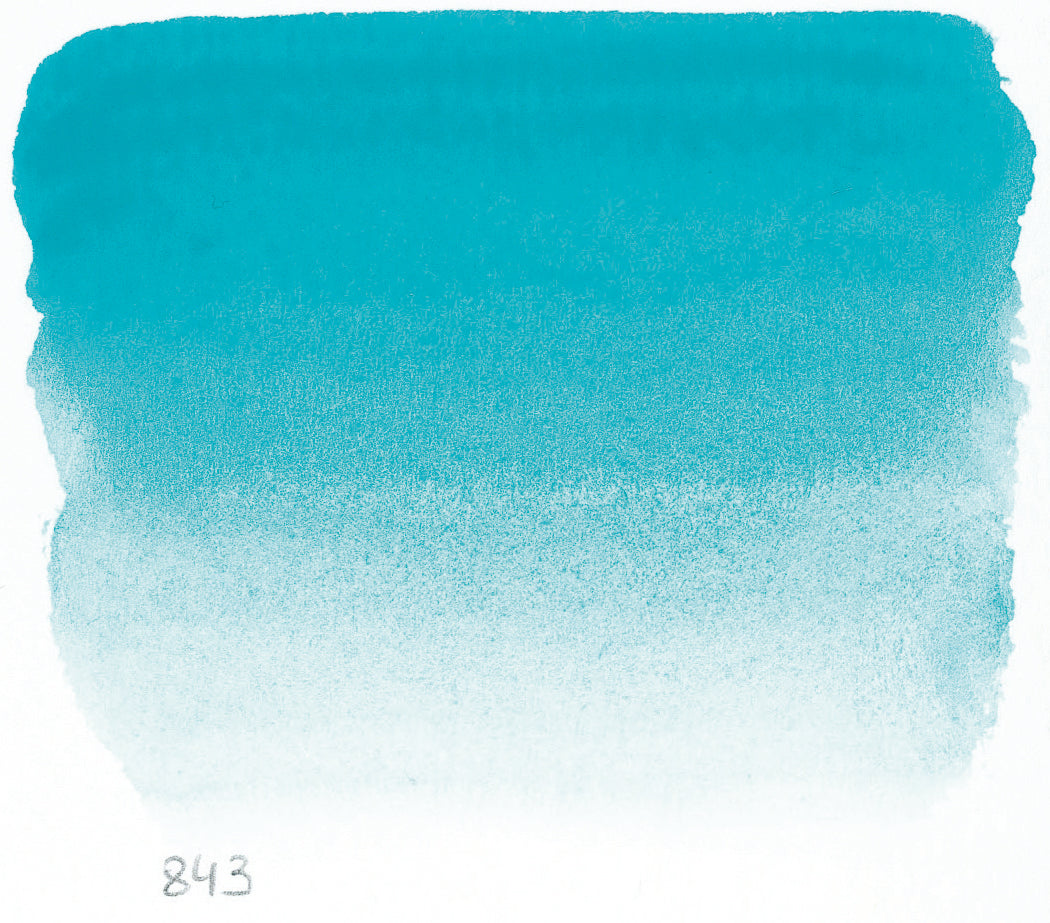 Sennelier Artist Watercolour Full Pan – Turquoise Green 843