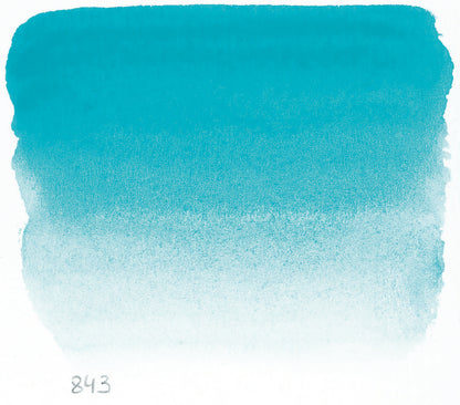 Sennelier Artist Watercolour 21ml Tube – Turquoise Green 843