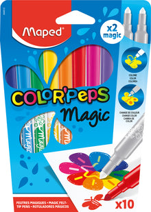 Color'Peps Magic Felt Pens | 10 Pack