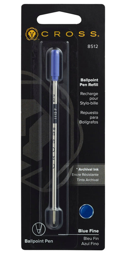 Cross Ballpoint Pen Refill - Blue - Fine