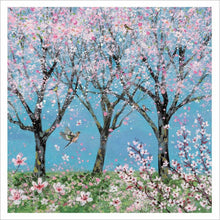 Lucy Grossmith Spring Blossom Blank Greetings Card