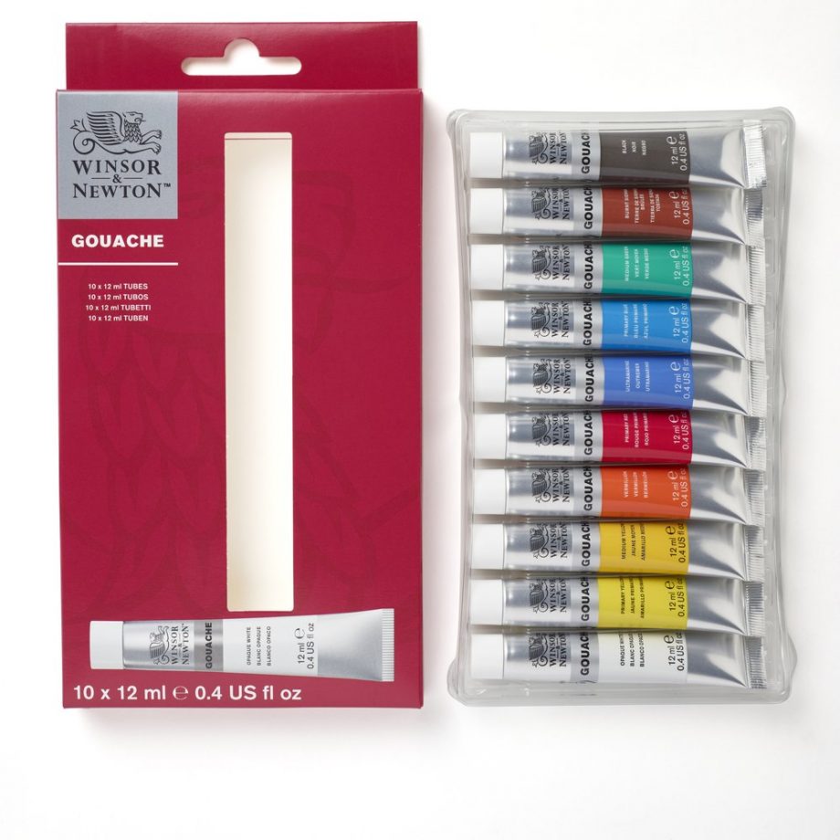 Gouache Colour Set 10 x 12ml | 890001