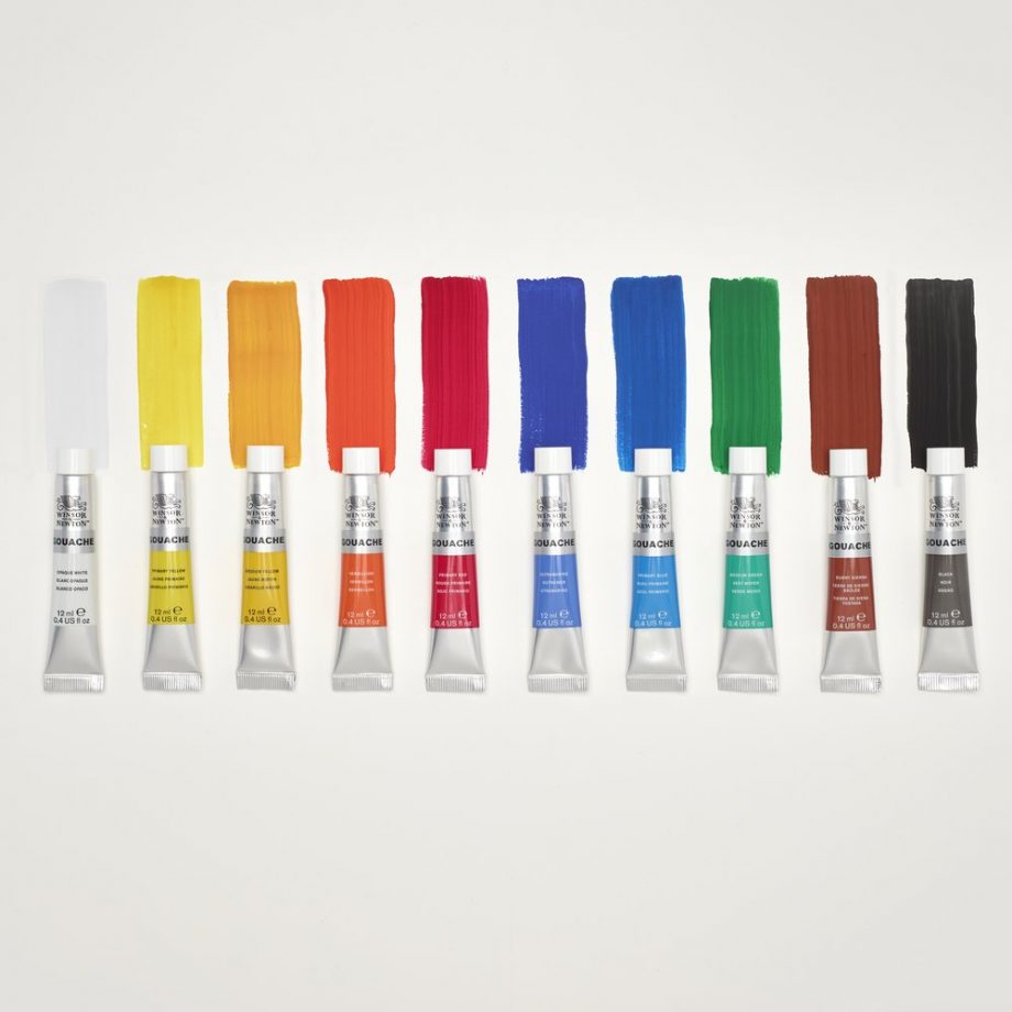 Gouache Colour Set 10 x 12ml | 890001
