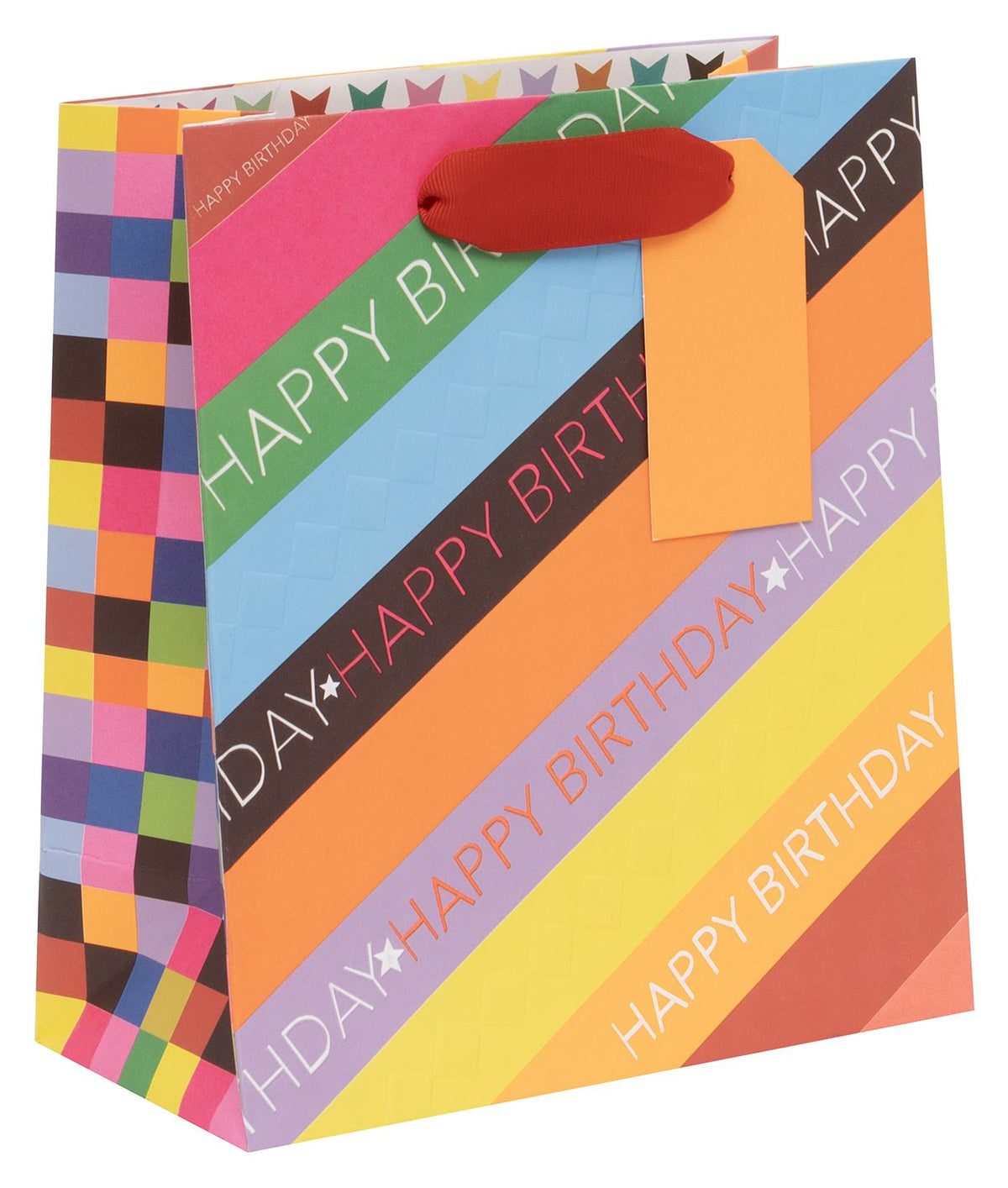 Happy Birthday Slide Medium Gift Bag by Paper Salad