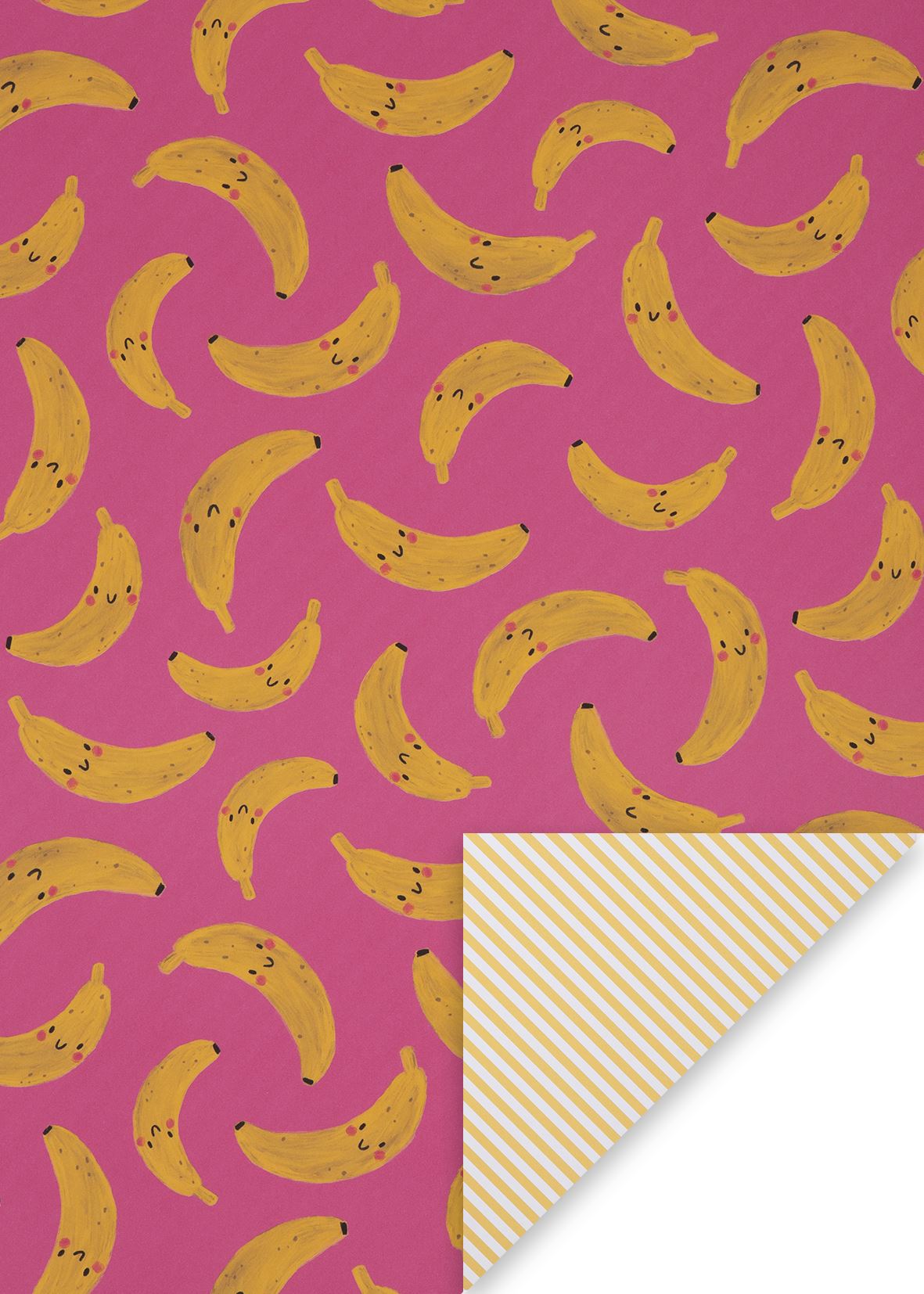 Go Bananas Wrapping Paper Sheet by Kate McFarlane