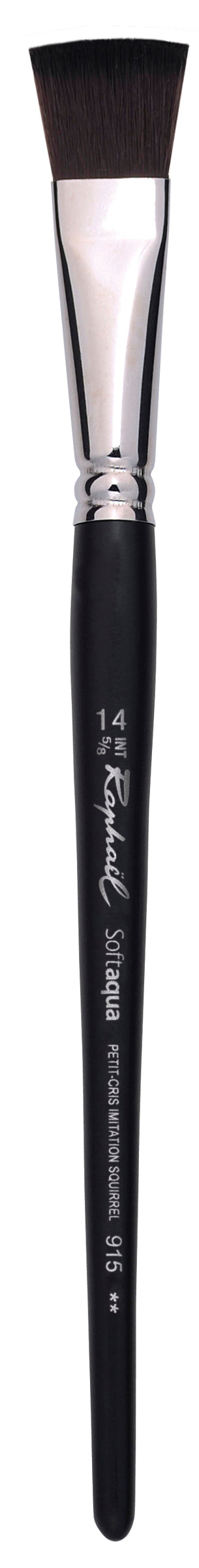 Raphaël Softaqua Synthetic Flat Brush, Series 915 – 1in
