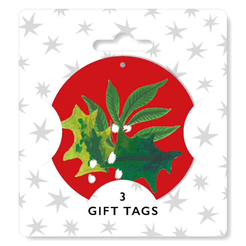 Spruce Holly Gift Tags