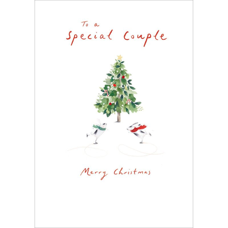 Togetherness Christmas Tree Card for a Special Couple