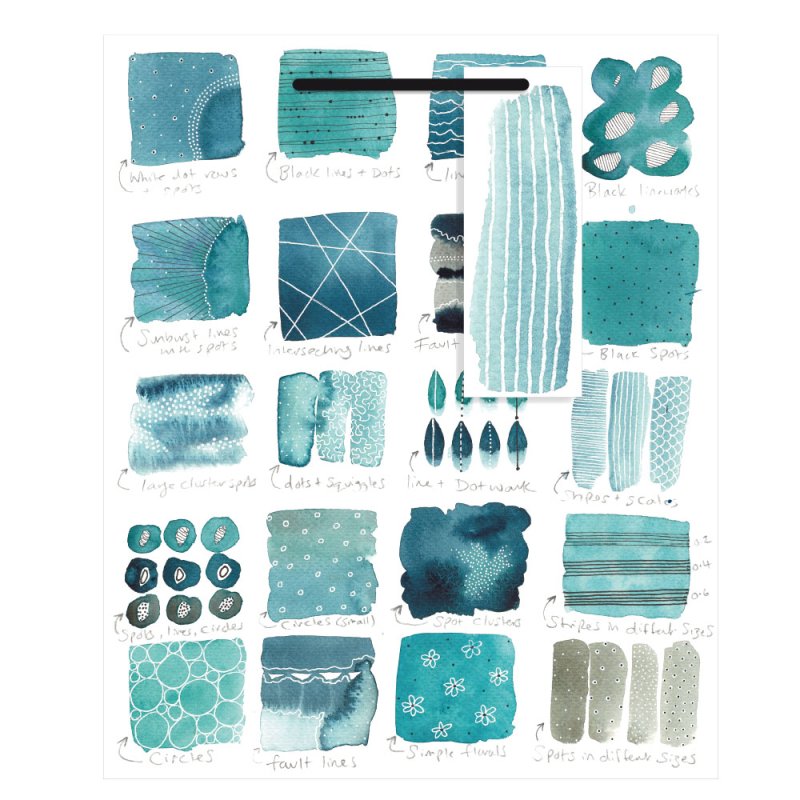 Essoldo Design Paint Swatches Large Gift Bag