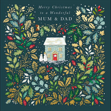 The Proper Mail Company Peace and Harmony Mum and Dad Christmas Card