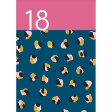 Leopard Spots for 18 18th Birthday Card