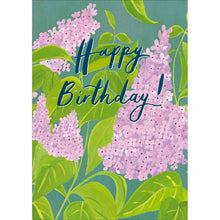 Peggy & Kate Lilacs Birthday Card