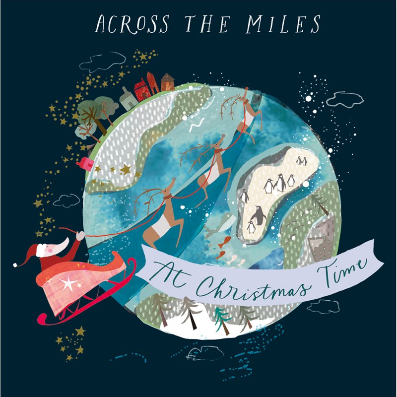 Christmas Eve Delivery Across the Miles Christmas Card