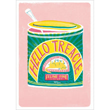Hello Treacle Vintage Tin Blank Greetings Card