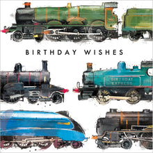 Birthday Express Steam Train Birthday Card