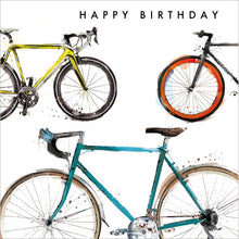 Adventure Ahead Bicycles Birthday Card