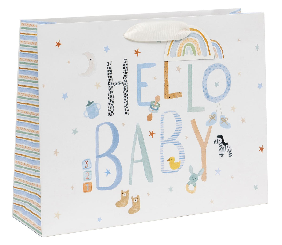 Glick Large Landscape Gift Bag - Baby Blue