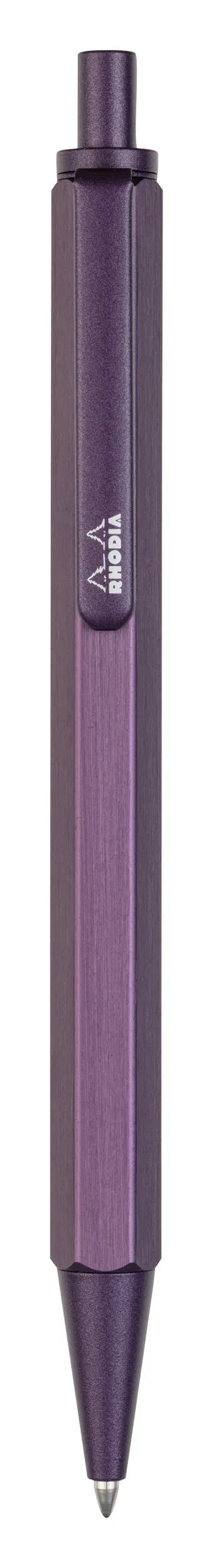 Rhodia scRipt Ballpoint Pen - Aubergine