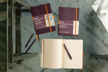Rhodia scRipt Ballpoint Pen - Aubergine