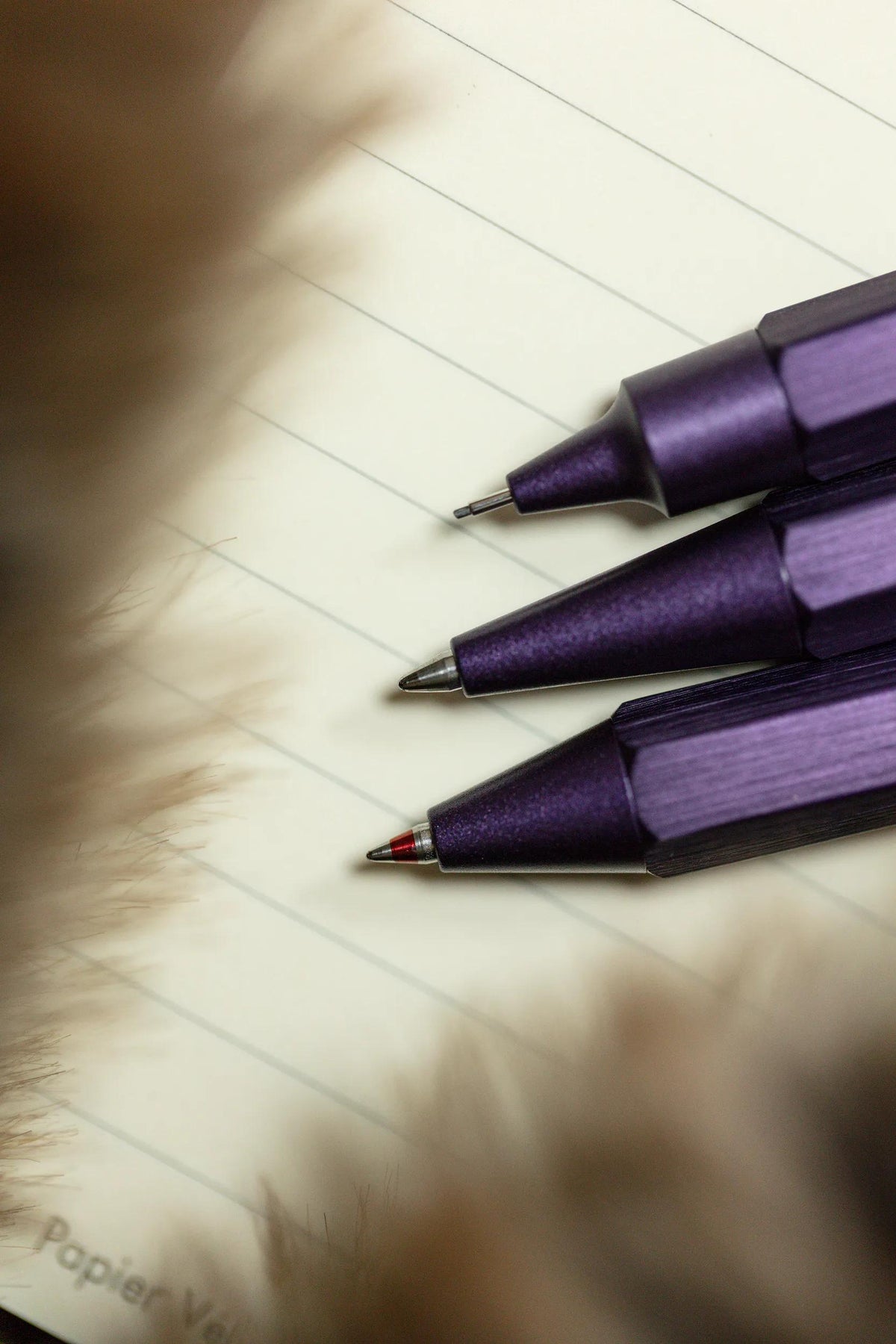 Rhodia scRipt Ballpoint Pen - Aubergine
