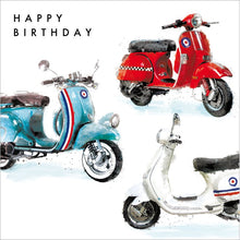 Just Josh Scooters Birthday Card
