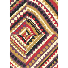 Pat Albeck Line and Curve Geometric Blank Greetings Card