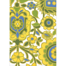 Pat Albeck Harmony Floral Pattern Blank Greetings Card