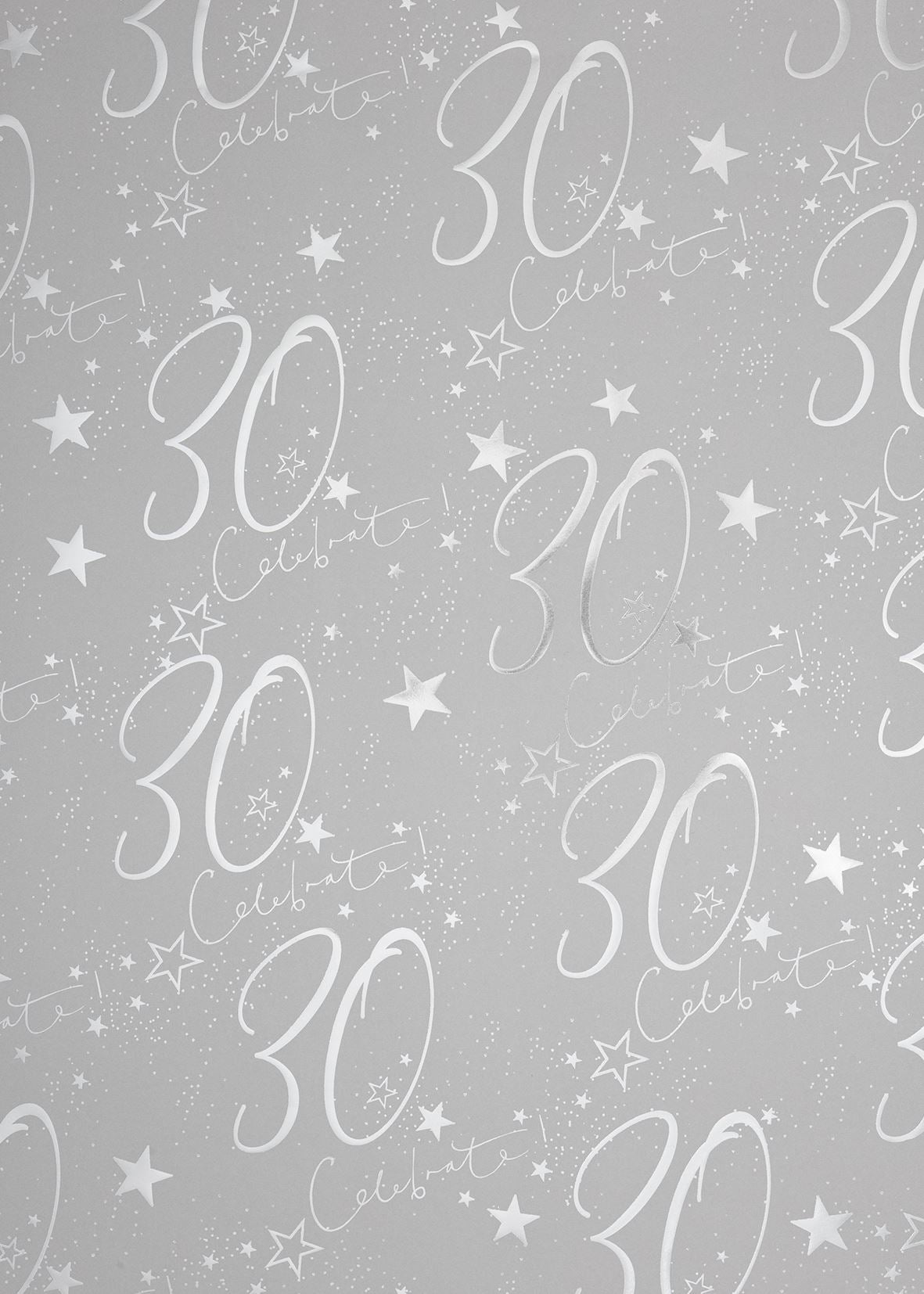 Celebrate 30 Wrapping Paper Sheet