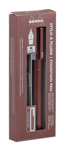 Rhodia scRipt Fountain Pen - Medium Nib - Brown