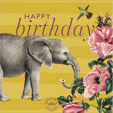 ZSL African Elephant Birthday Card