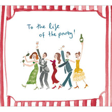 Ofelia Botella Life of the Party Blank Greetings Card