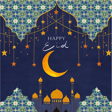 Peace and Prosperity Crescent Moon Eid Card