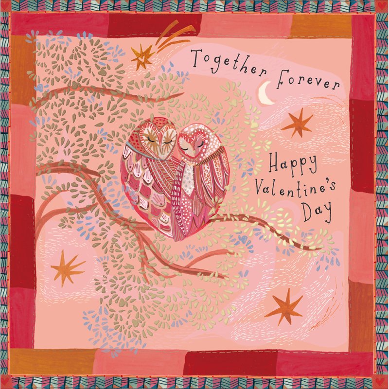 Owl Always Love You Together Forever Valentine's Card