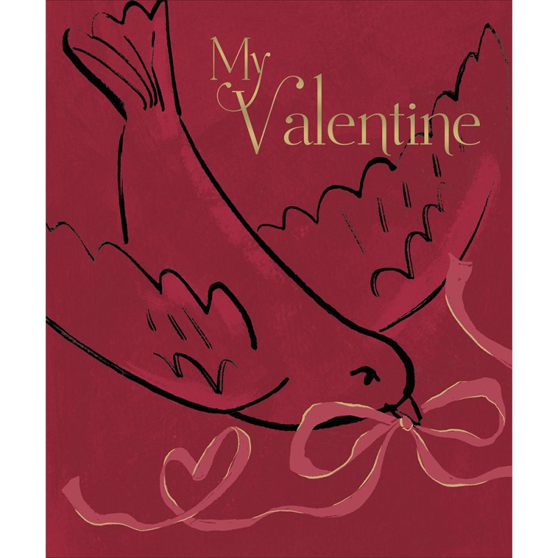Lovebird My Valentine Card