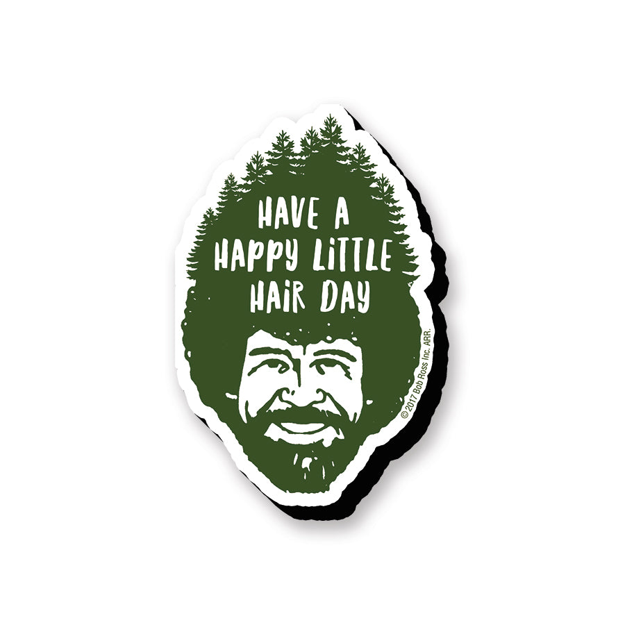 Bob Ross Funky Chunky Magnet – Hair