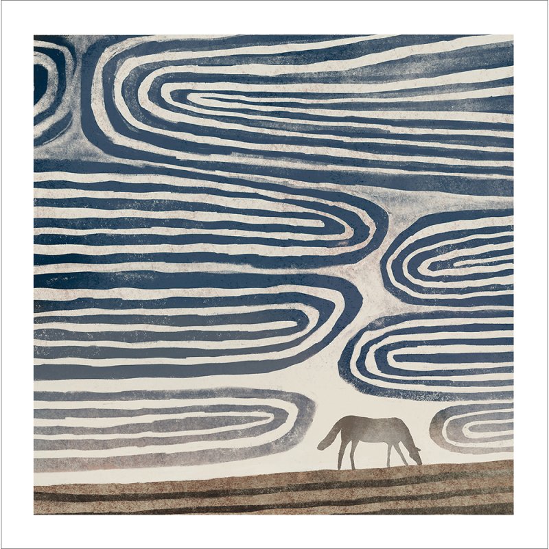 Tjitske Kamphuis November Sky Blank Greetings Card