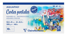 AQUAPAD Watercolour Post Cards