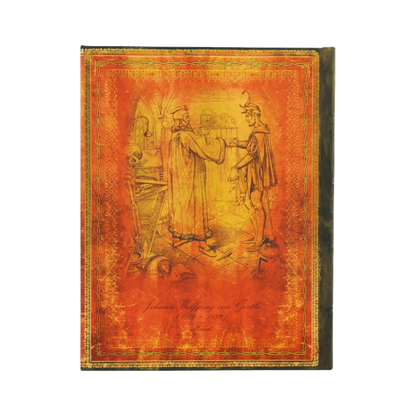 Paperblanks Goethe, Faust Ultra Hardback Journal – Lined, 144 Pages – back cover