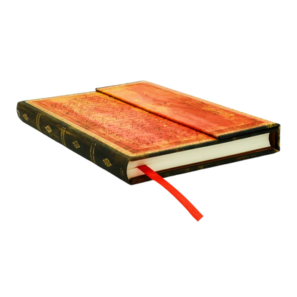 Paperblanks Goethe, Faust Midi Hardback Journal – Plain, 144 Pages – page edge