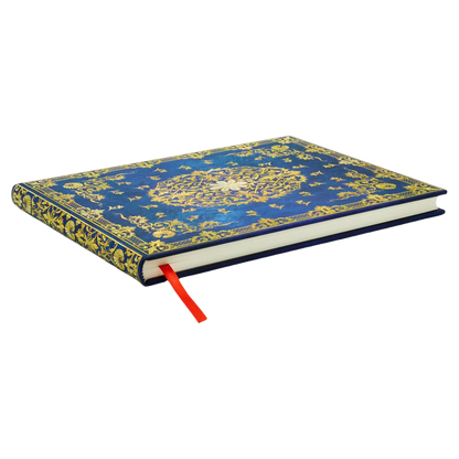 Paperblanks Silk Sky Hardback Guest Book – Lined, 144 Pages – page edge