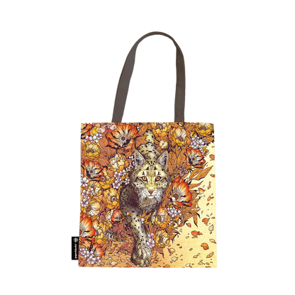 Paperblanks Lynx Rising Cotton Tote Bag – front view