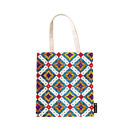 Paperblanks Thai Gems Cotton Tote Bag – back view